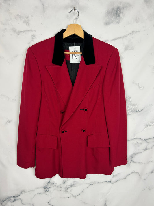 Blazer vintage roja