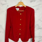 Blusa vintage roja de Henry Lee