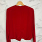 Blusa vintage roja de Henry Lee