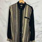 Camisa vintage con estampado vertical