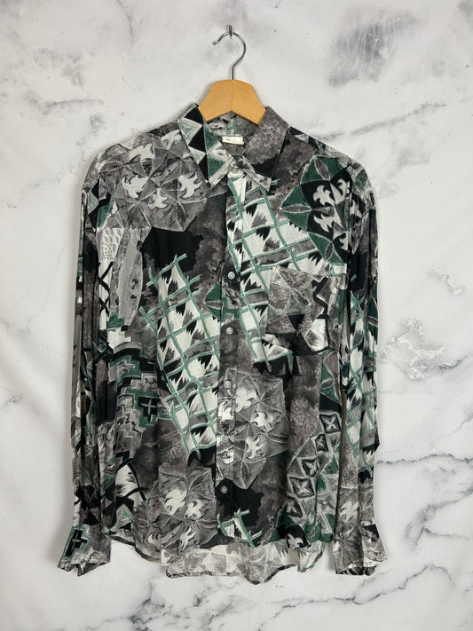 Camisa vintage estampada