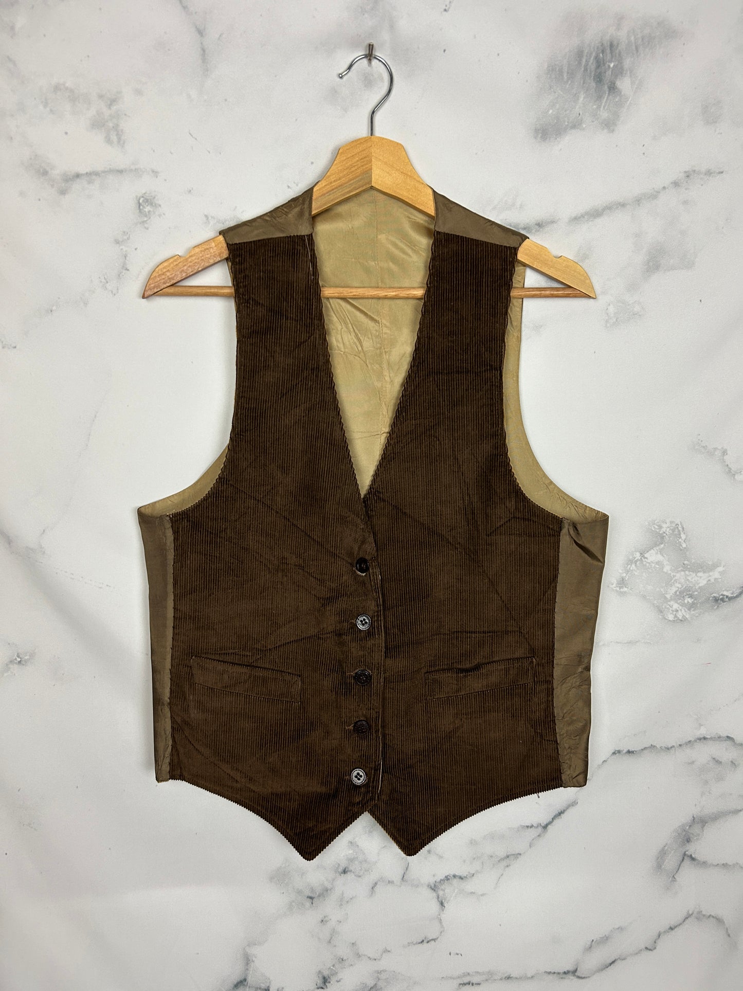 Chaleco vintage de pana