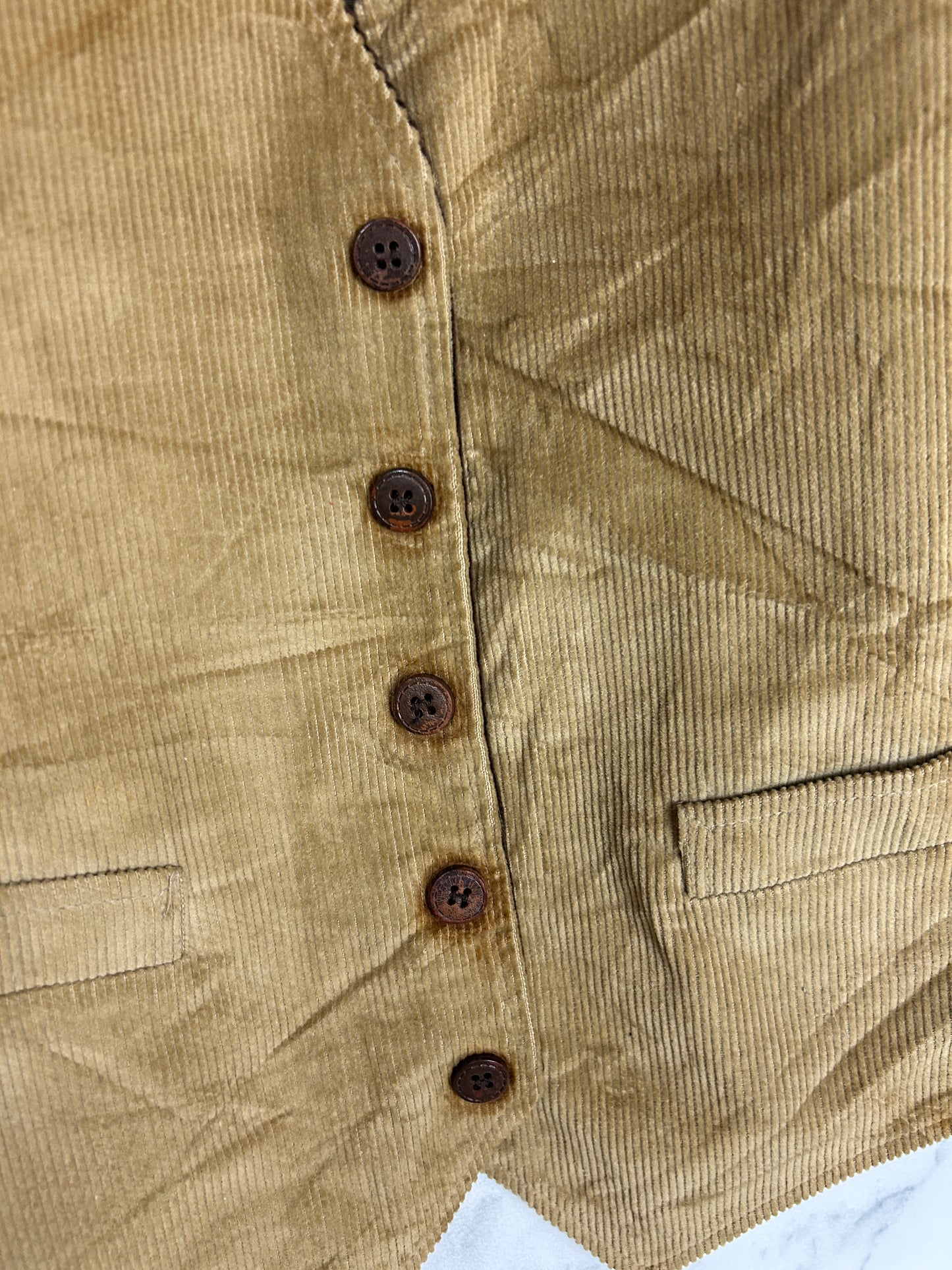 Chaleco vintage de pana