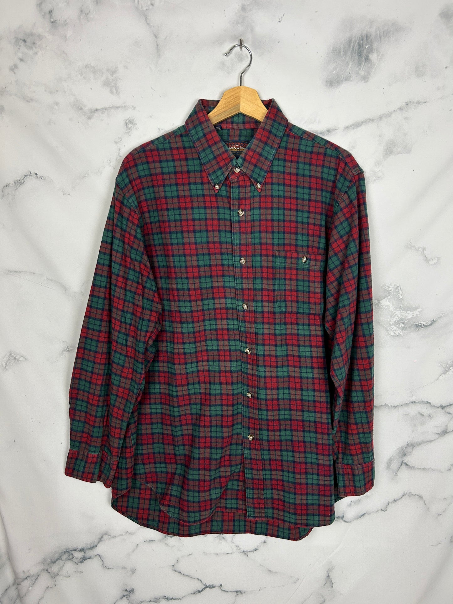 Camisa vintage de cuadros