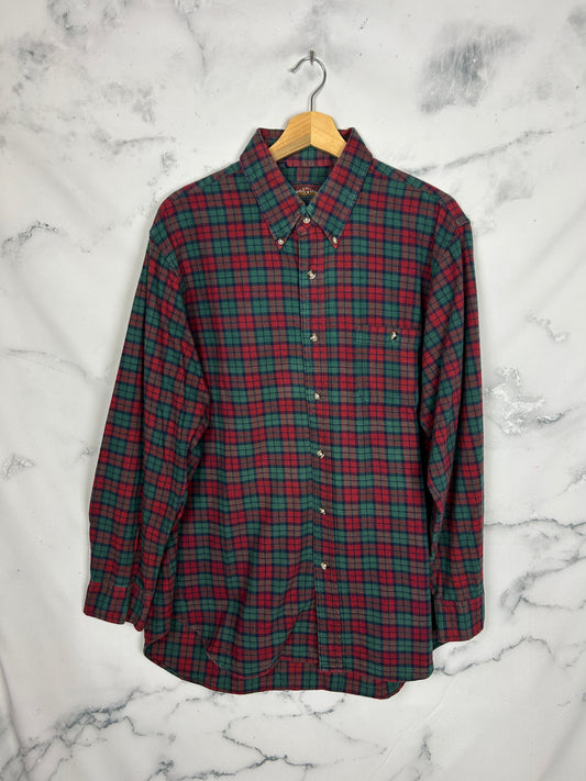 Camisa vintage de cuadros