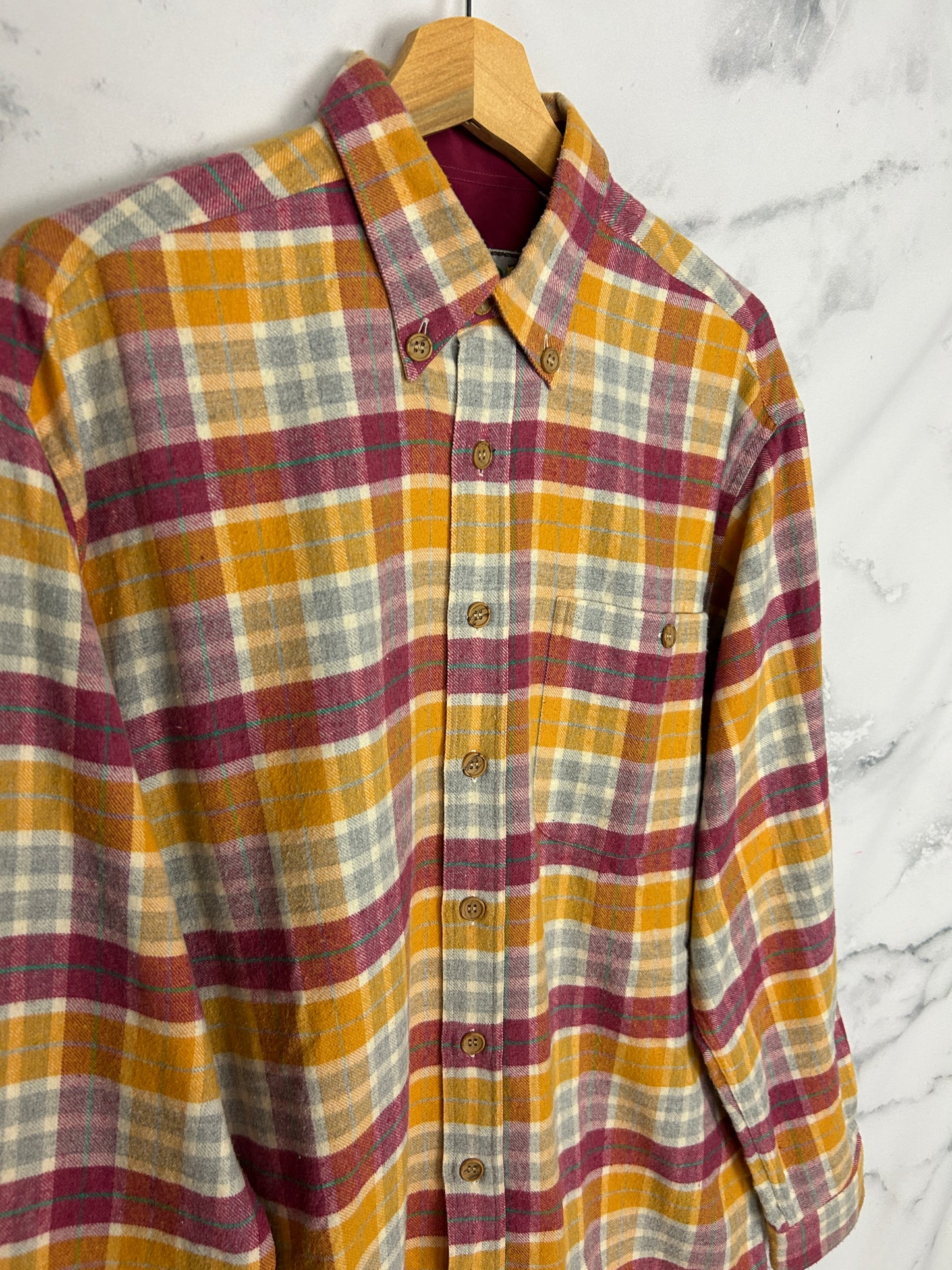 Camisa vintage de franela