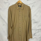 Camisa vintage lisa en color camel
