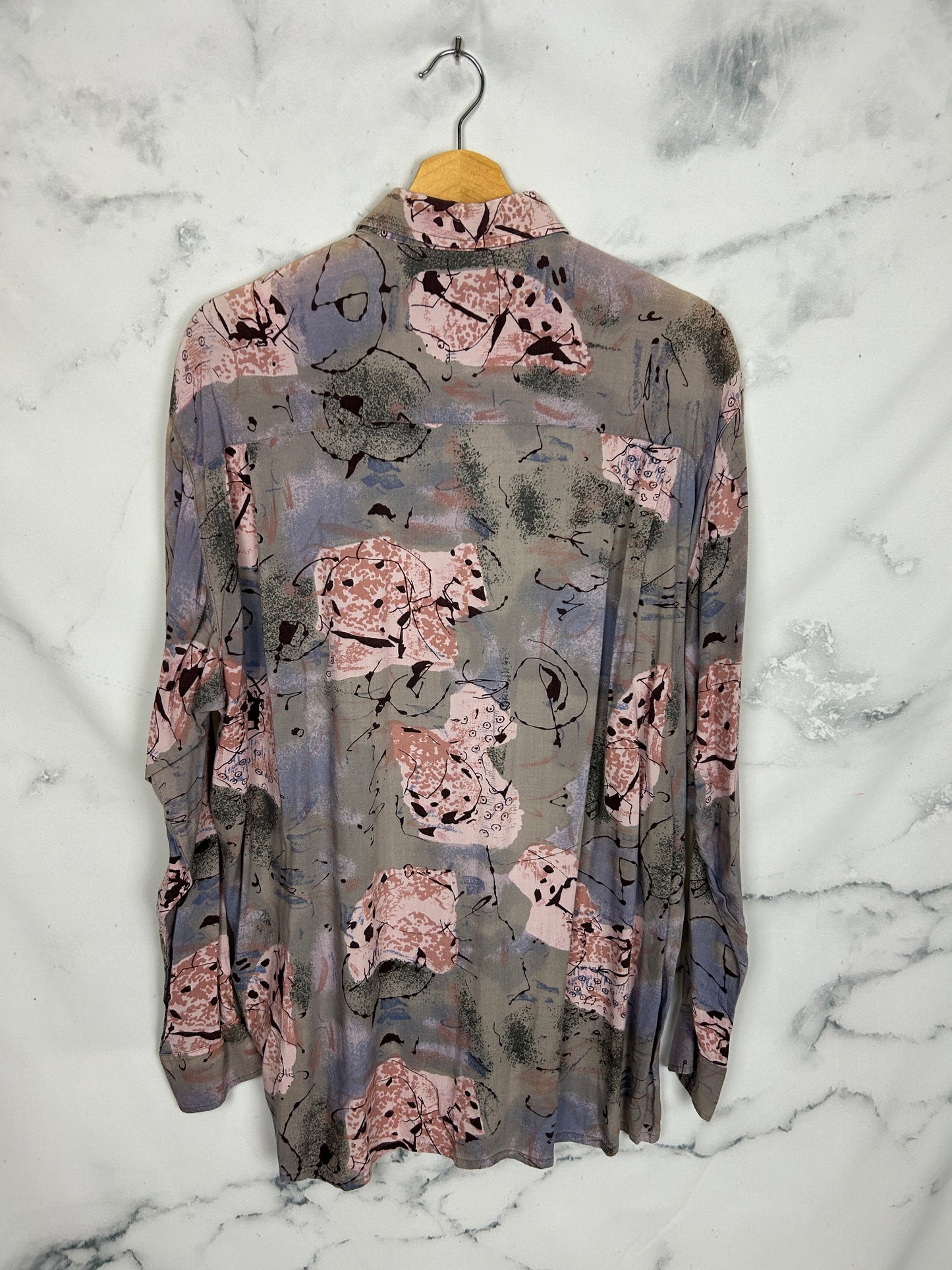 Camisa vintage estampada