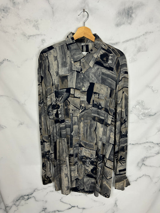 Camisa vintage estampada