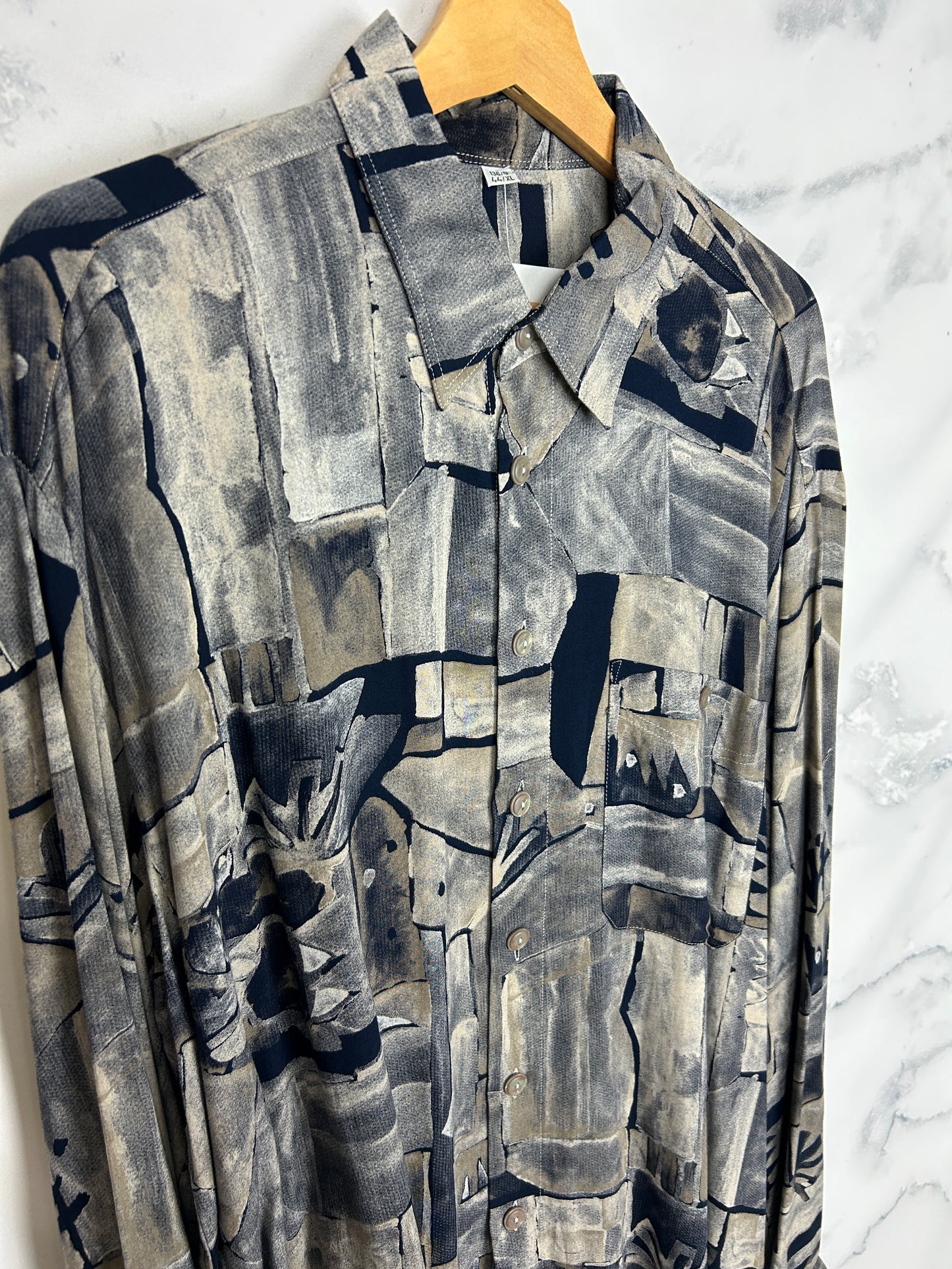 Camisa vintage estampada