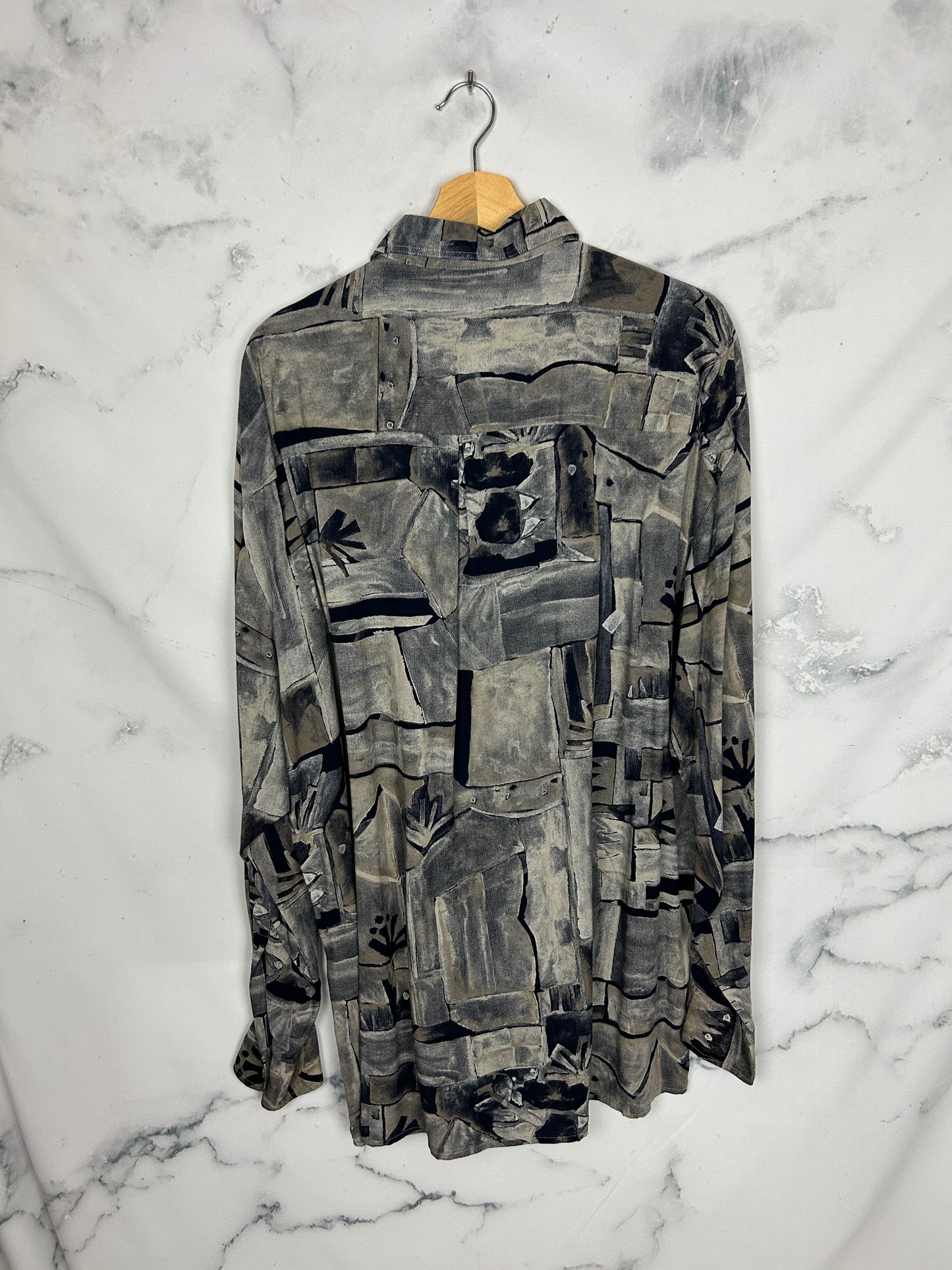 Camisa vintage estampada