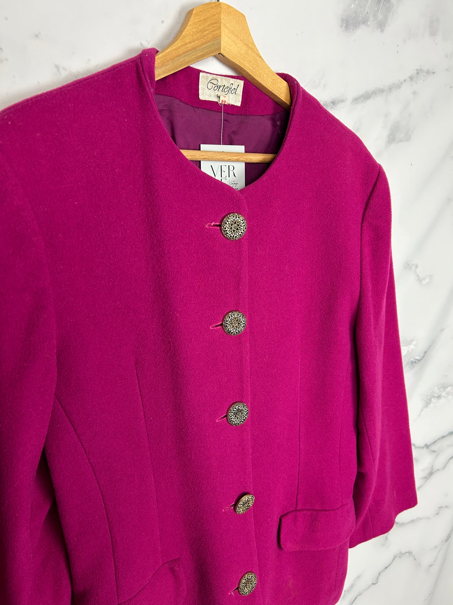 Blazer vintage buganvilla de Cortefiel