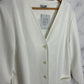 Blazer vintage blanca con corte original
