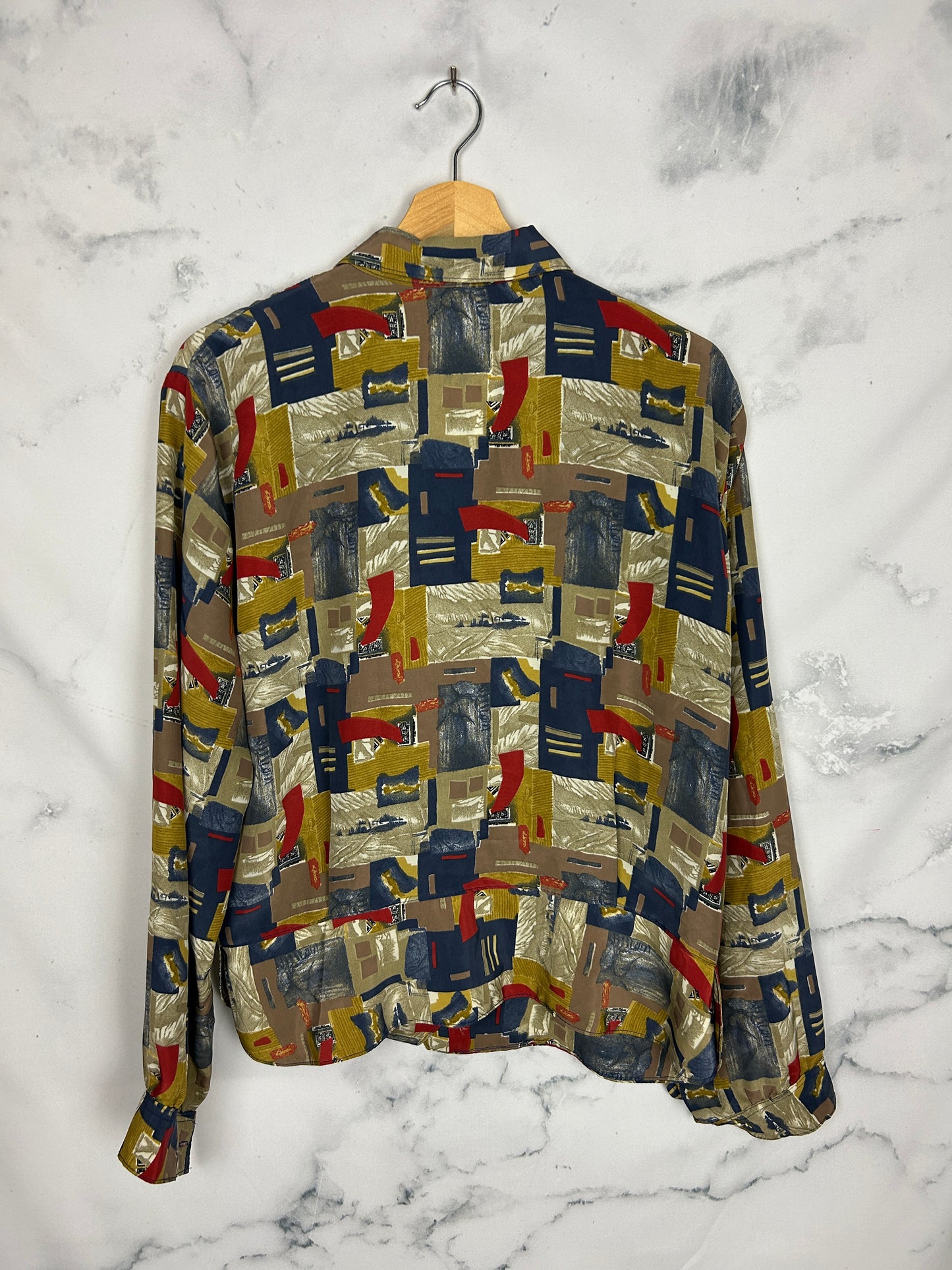 Blusa vintage estampada