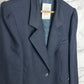 Blazer vintage azul marino con forro interior