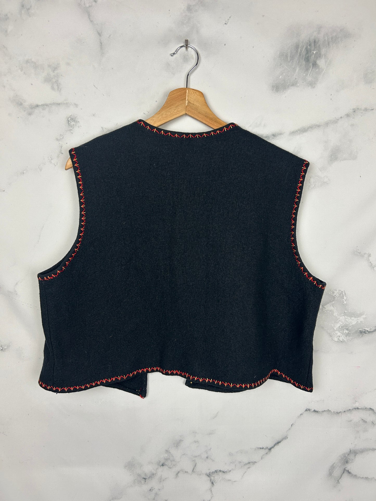 Chaleco vinctage crop