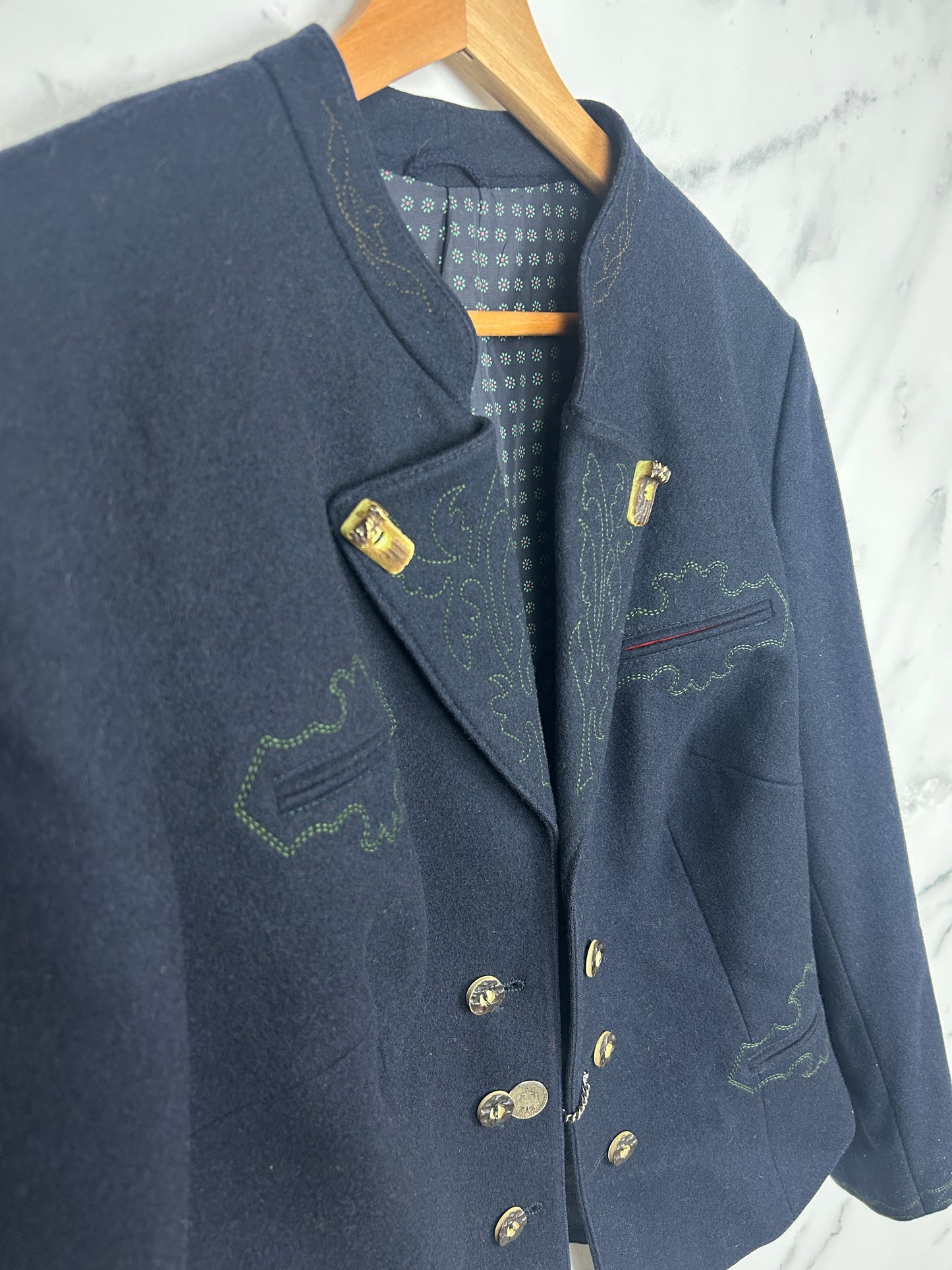 Chaqueta vintage austriaca crop