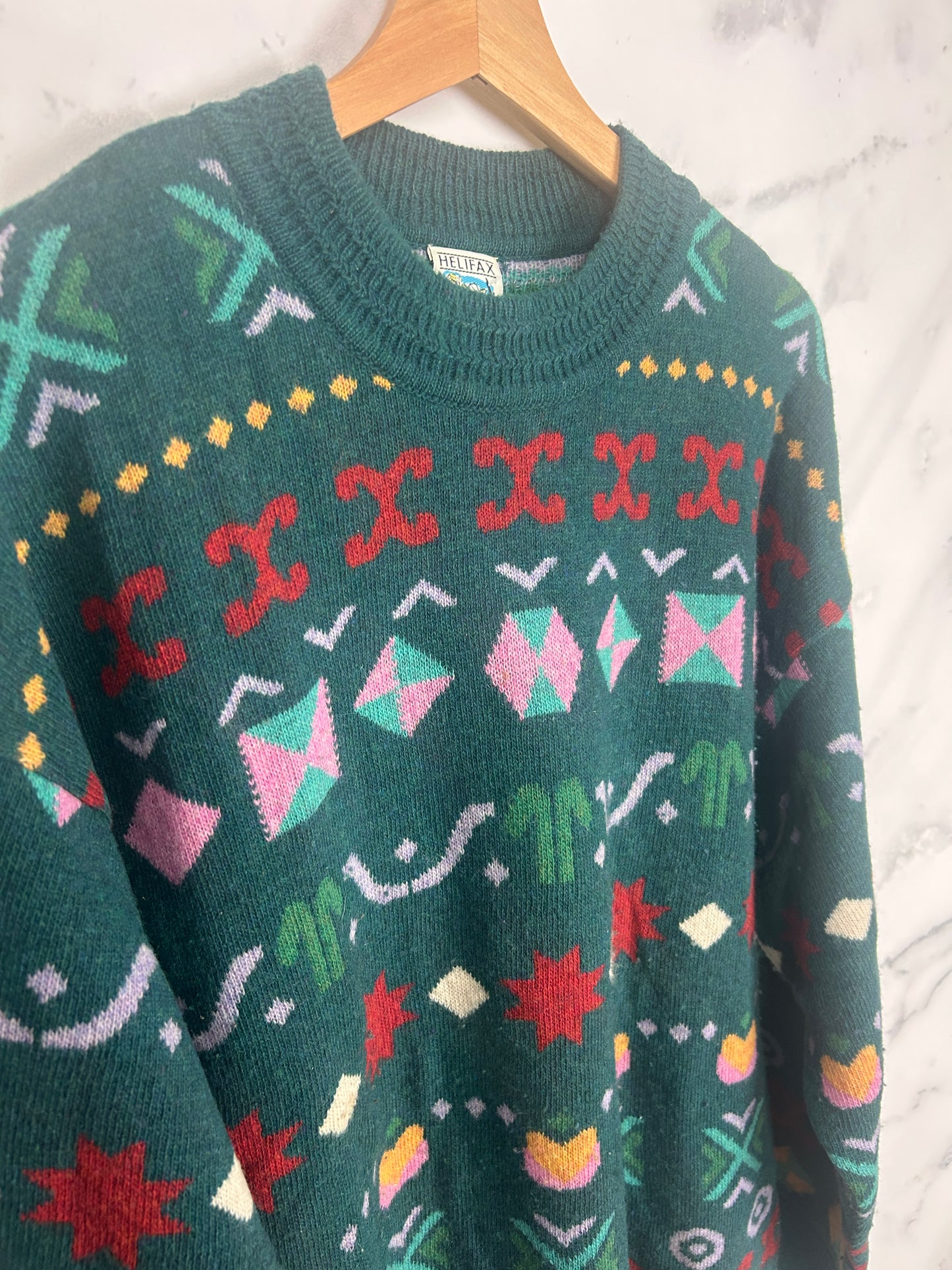 Jersey vintage estampado