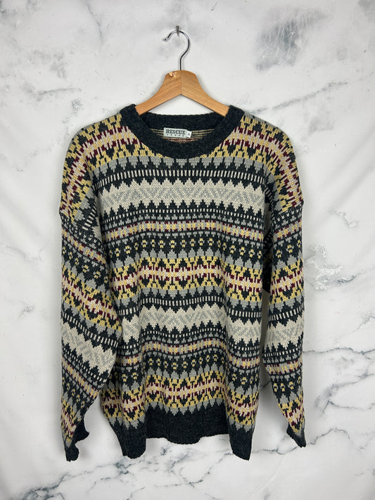 Jersey vintage estampado