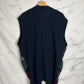 Chaleco vintage azul marino