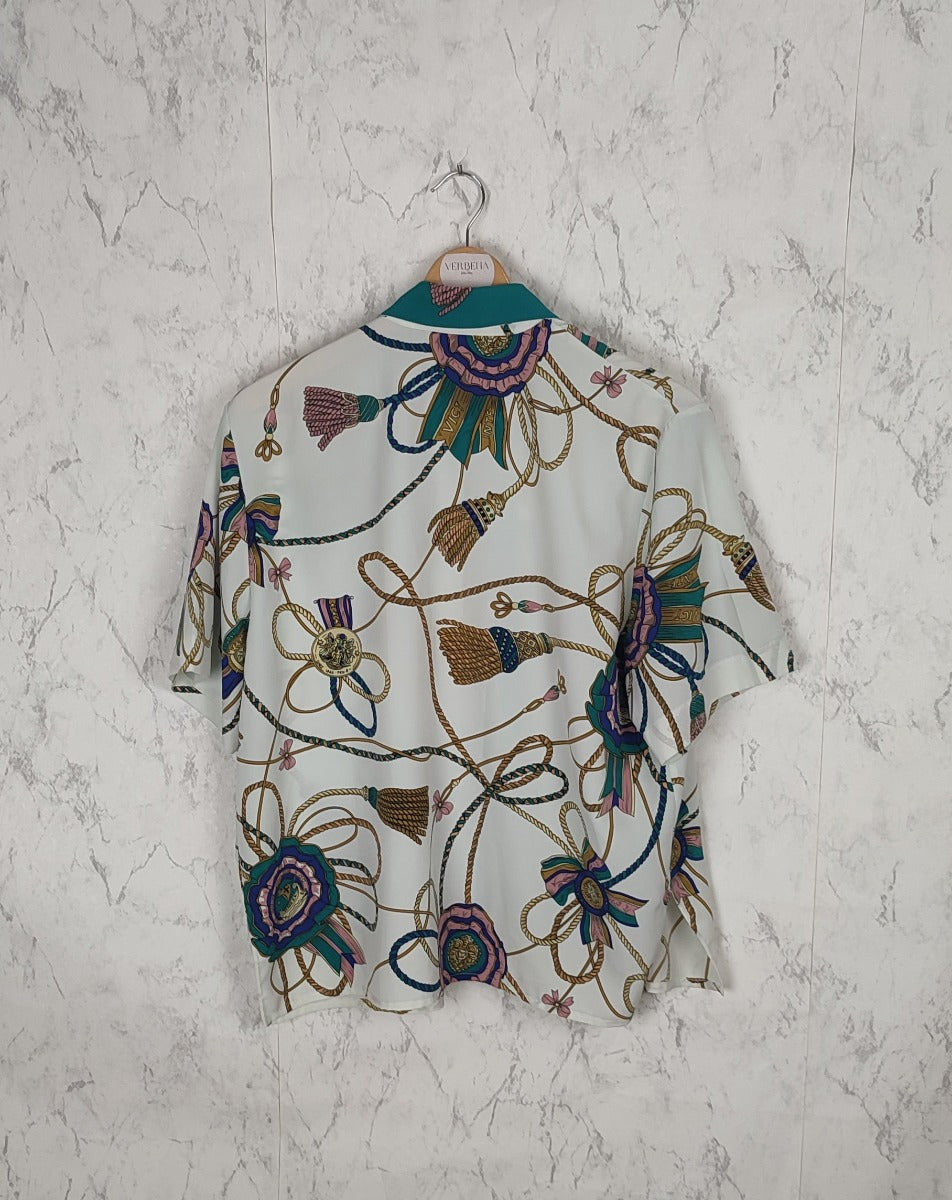 Blusa con estampado marinero