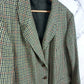 Blazer vintage de patas de gallo oversize
