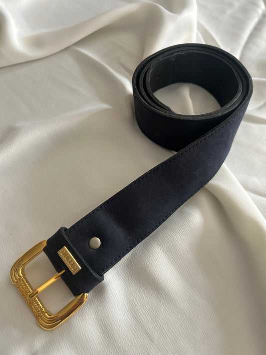 Cinturón de piel vintage