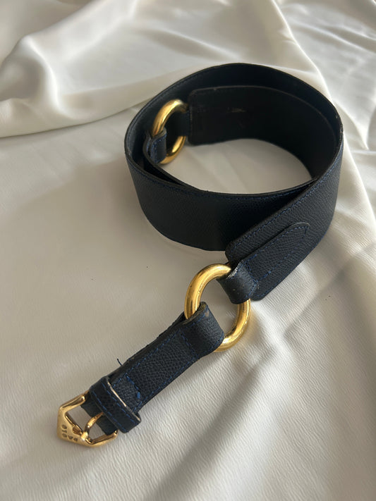 Cinturón de piel vintage