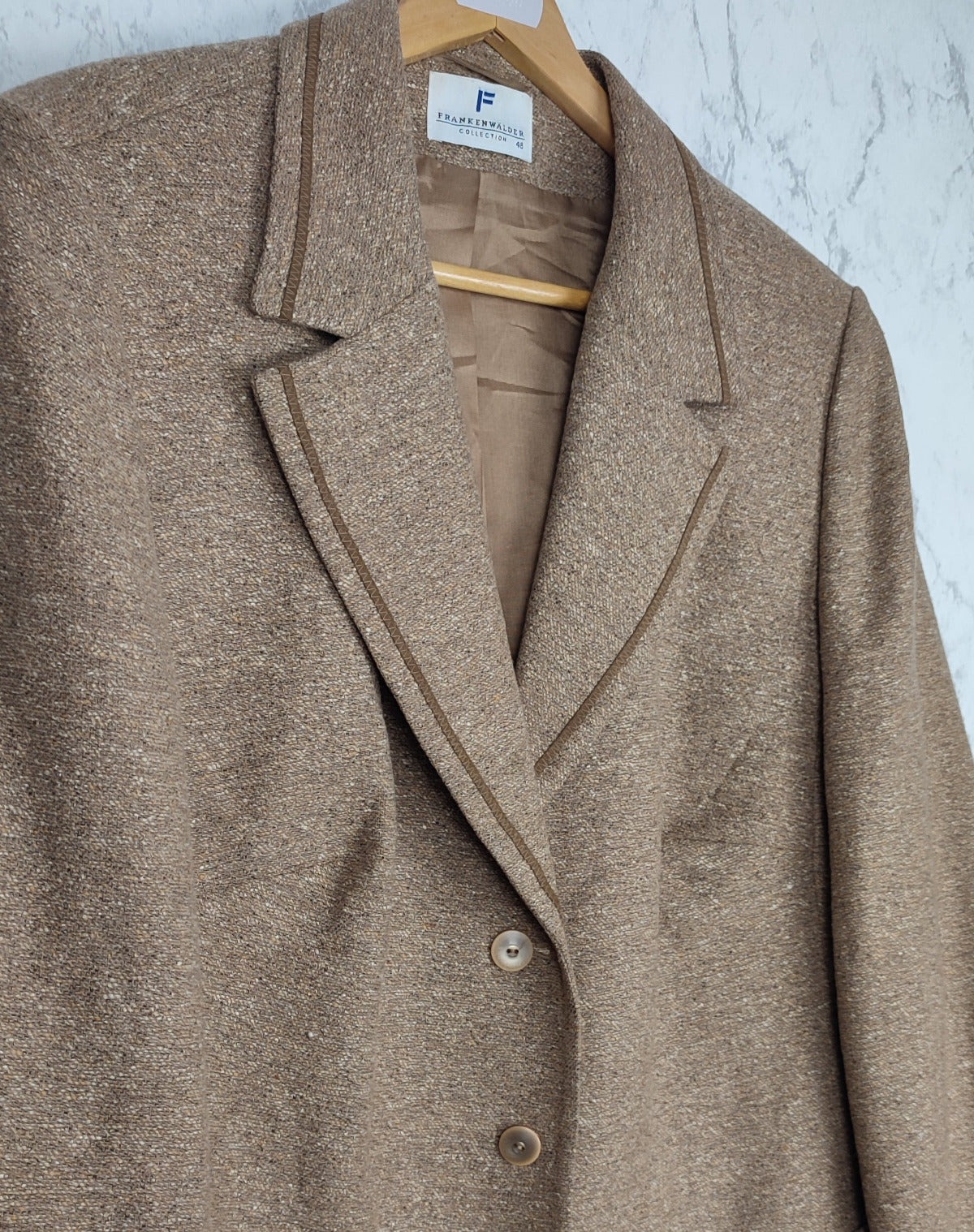 Blazer vintage camel