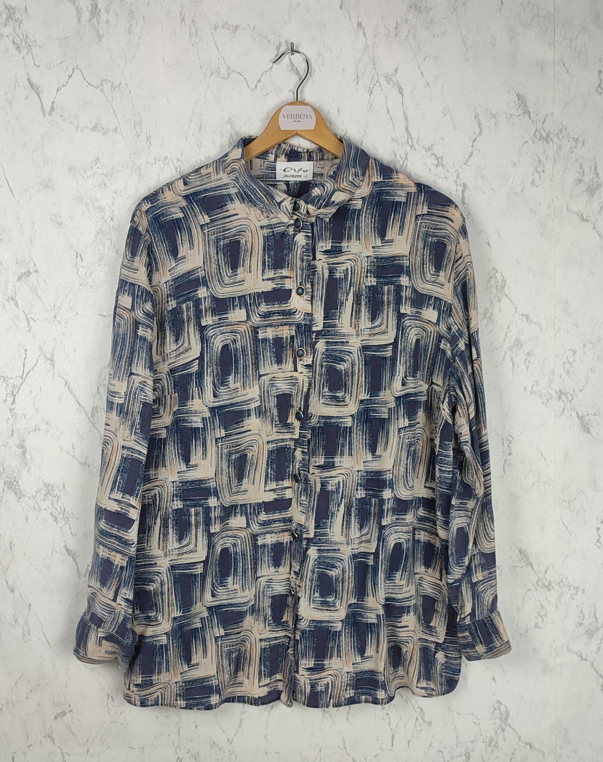 Camisa estampado azul