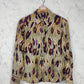 Camisa estampado burdeos